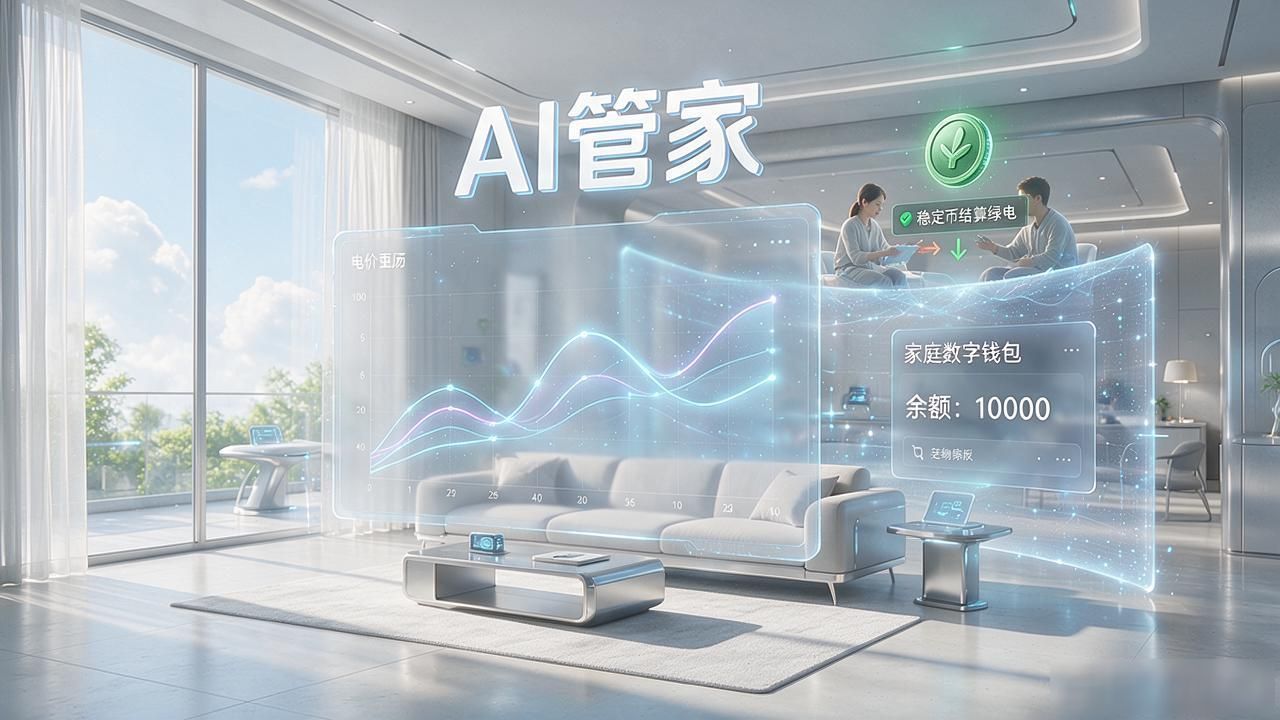 人工智能家居数字货币_智能家居AI_数字货币家庭能源交易
