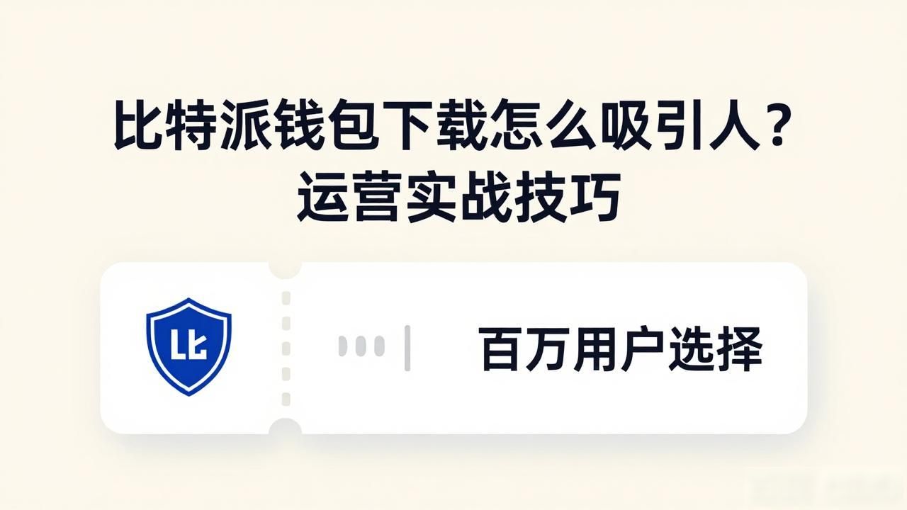 比特派钱包下载怎么吸引人？运营实战技巧