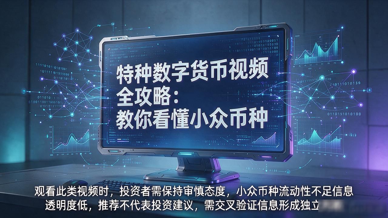 特种数字货币视频 小众加密币种深度分析 加密投资者审慎投资建议_特种数字货币视频
