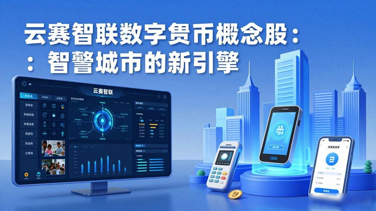 云赛智联数字货币概念股：智慧城市的新引擎