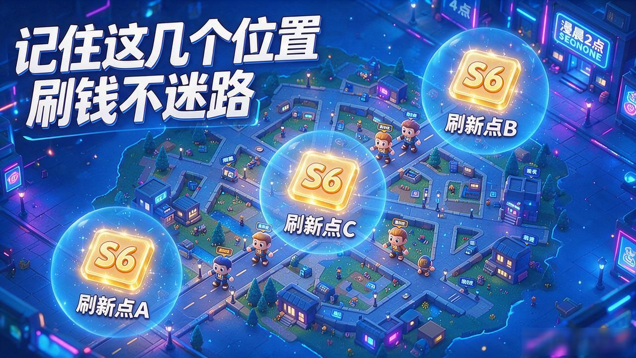 主城仓库出口集市NPC刷新频率_s6数字货币刷新点_S6版本数字货币刷新点规律