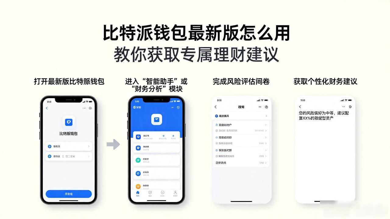比特派钱包最新版怎么用 教你获取专属理财建议