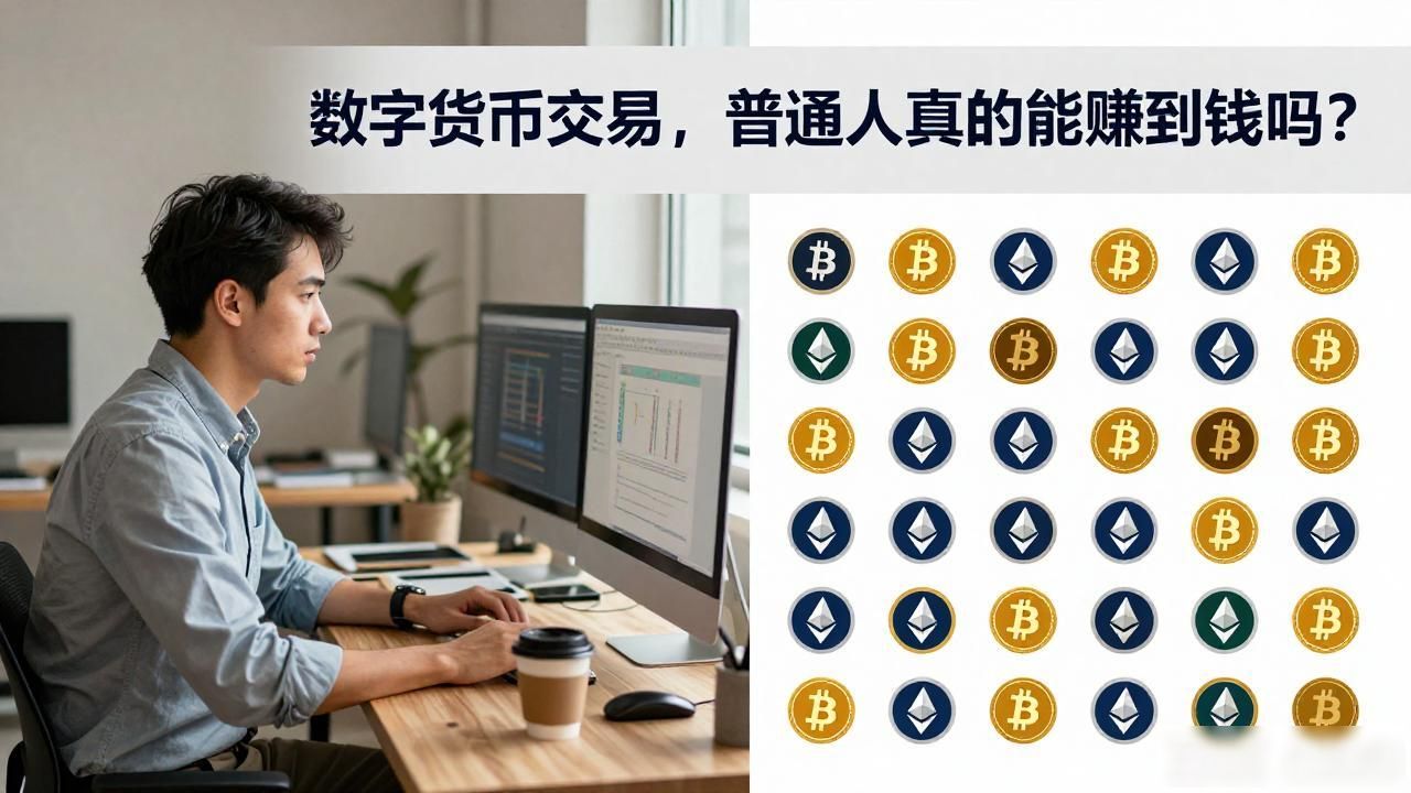 数字货币交易，普通人真的能赚到钱吗？