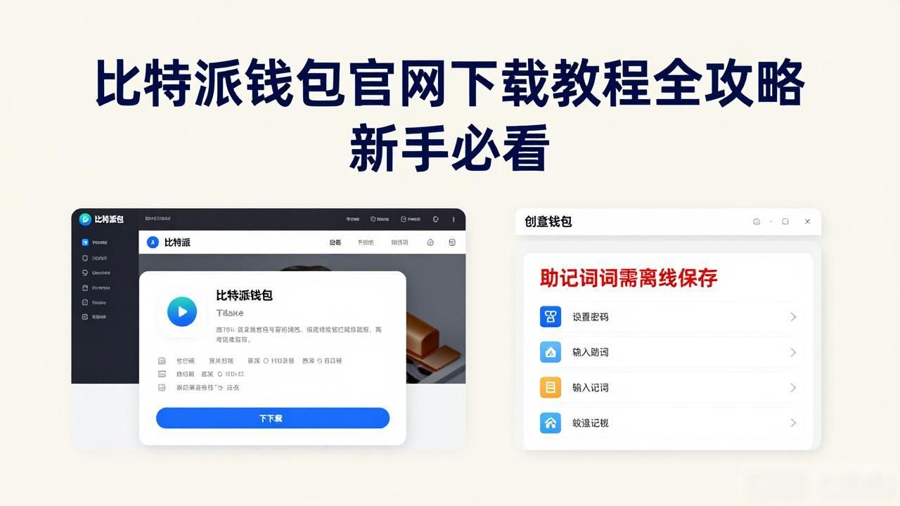 比特派钱包正确下载方法_比特派钱包安装及安全验证_从官网下载bitpie比特派钱包的各类教程与帮助资源