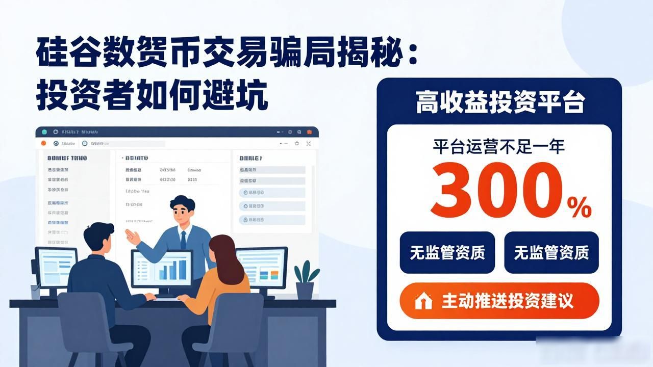 硅谷交易所骗局_识别数字货币平台骗局_硅谷数字货币交易骗局