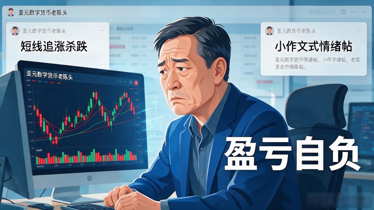 亚元数字货币老陈头到底是什么人？散户跟单前必须搞懂的几件事
