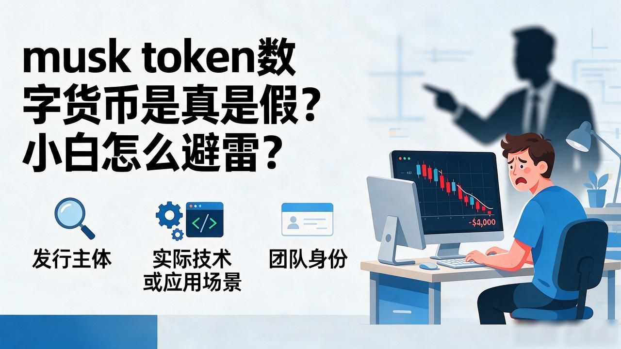 musk token数字货币是真是假？小白怎么避雷