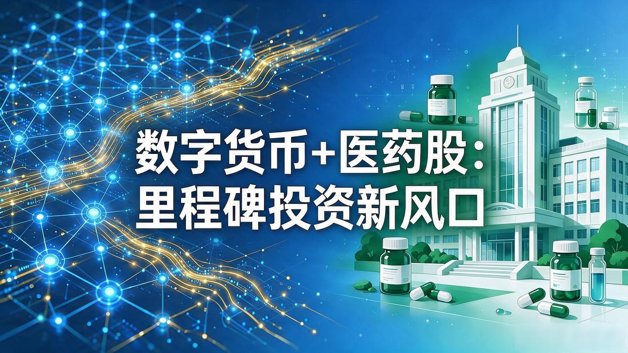 数字货币医药行业应用_区块链医药供应链_数字货币里程碑医药股
