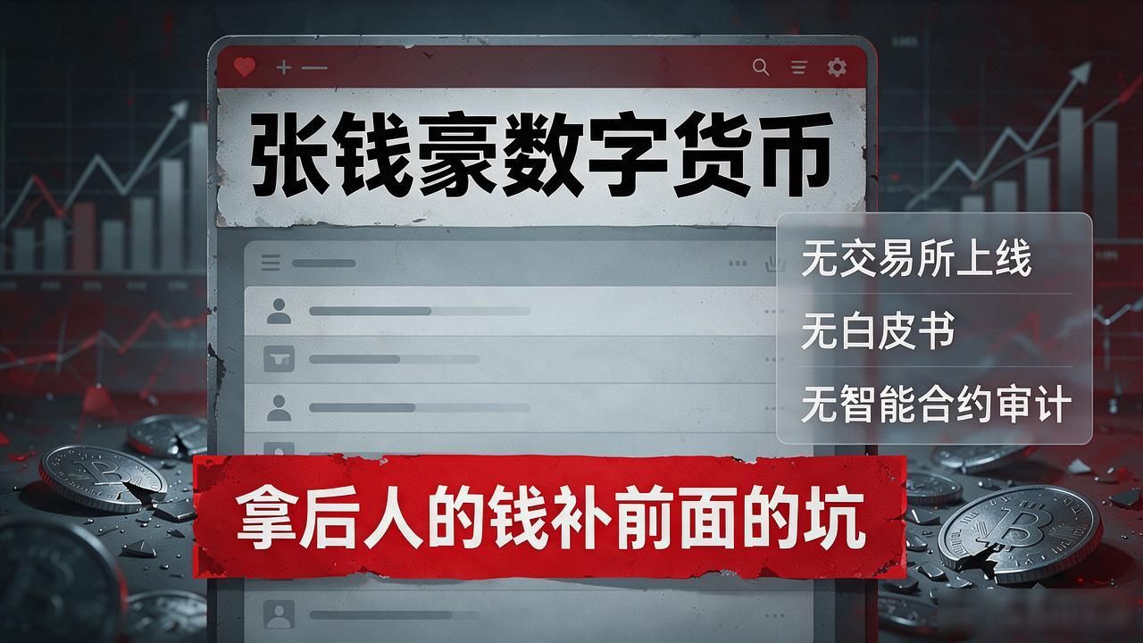 张钱豪数字货币_数字货币骗局 张钱豪 数字货币投资骗局