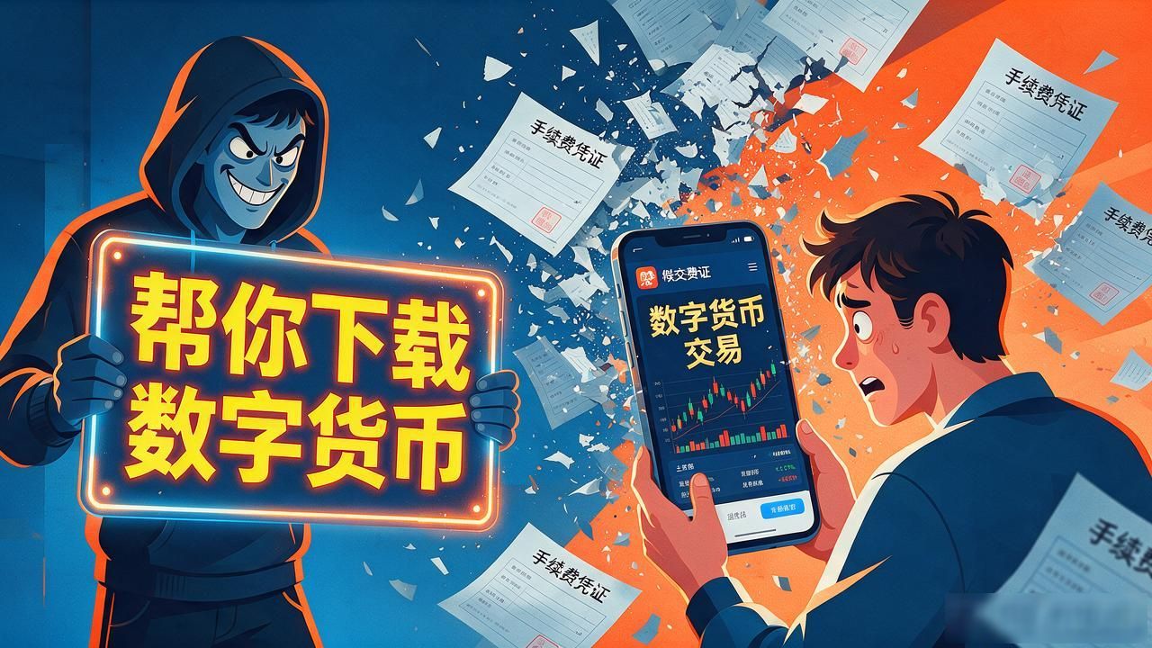 你还在搜数字货币下载？这东西根本不存在，找中介纯属打水漂