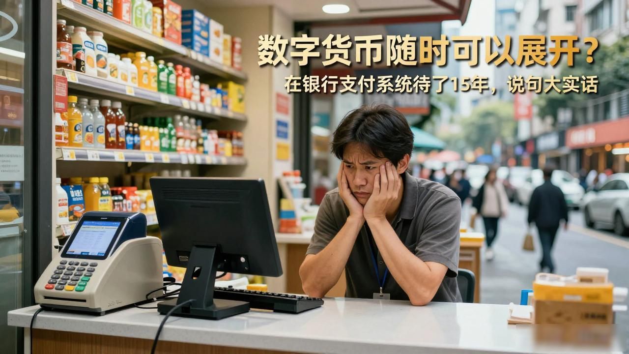 数字货币随时可以展开？在银行支付系统待了15年，说句大实话