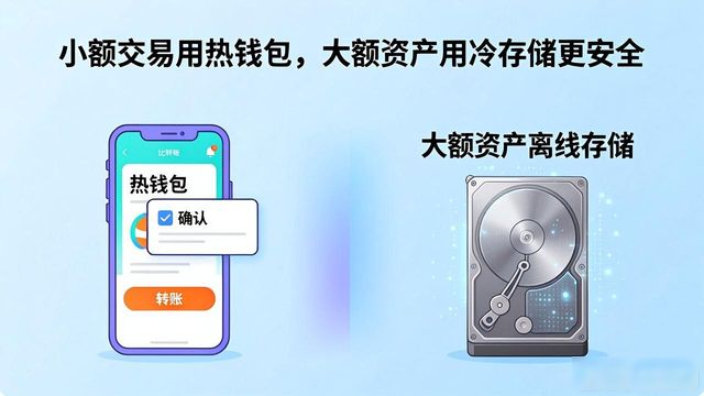 比特派钱包冷热属性全解析：一张图看懂它的安全级别