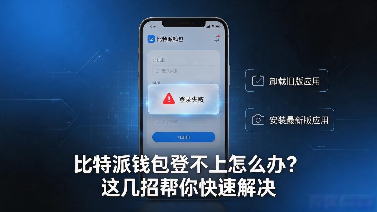 比特派钱包登不上怎么办？这几招帮你快速解决