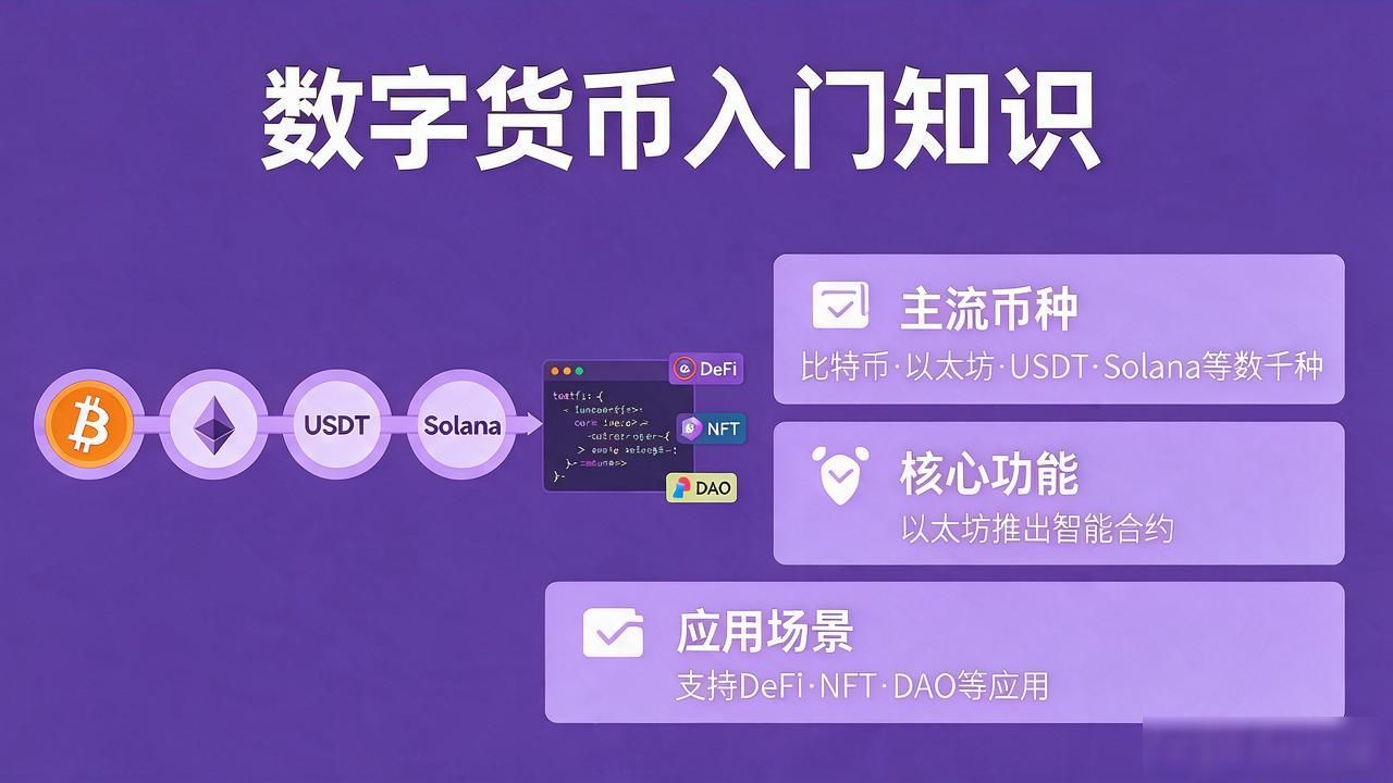 数字货币是什么？一文看懂入门知识