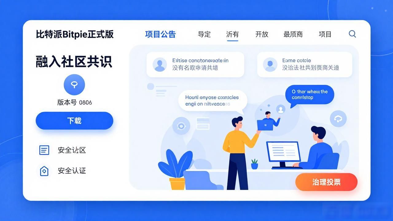 比特派Bitpie正式版下载教程，让你快速融入社区共识