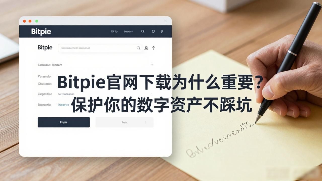 你的数字资产保护：为何从官网下载Bitpie_避免数字货币下载风险_安全下载Bitpie钱包