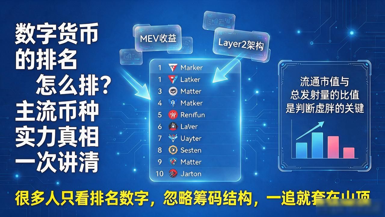 数字货币的排名_数字货币排名背后资金流动与共识转移_2026年加密货币市值排名变化解析