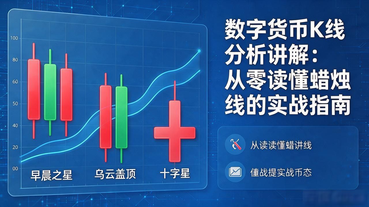 数字货币K线分析讲解：从零读懂蜡烛线的实战指南