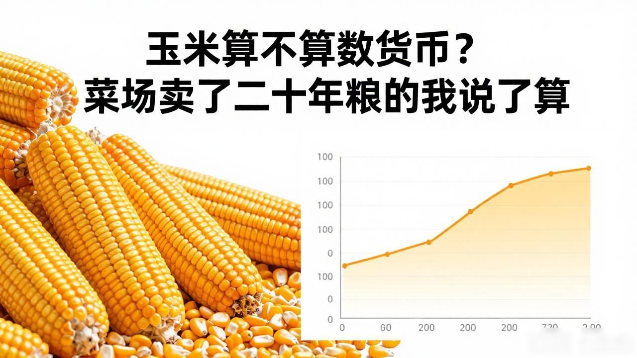 玉米算不算数字货币？菜场卖了二十年粮的我说了算