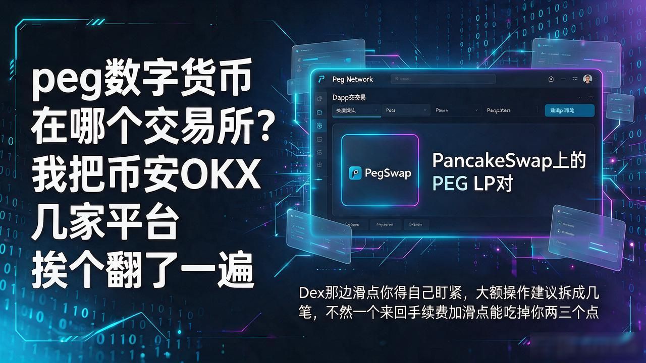 peg数字货币在哪个交易所_PEG代币在哪里买_币安OKX上币详情