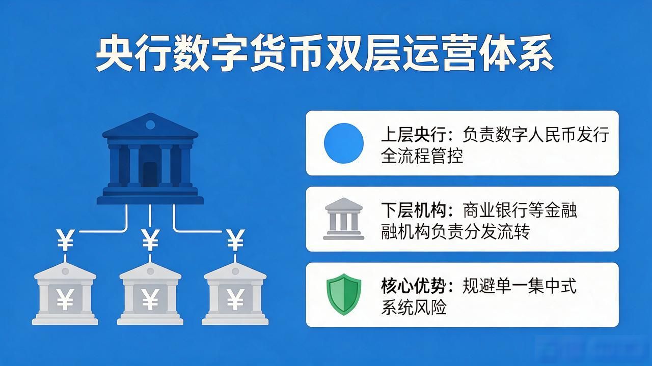 央行数字货币到底是什么？带你搞懂数字人民币是怎么运行的