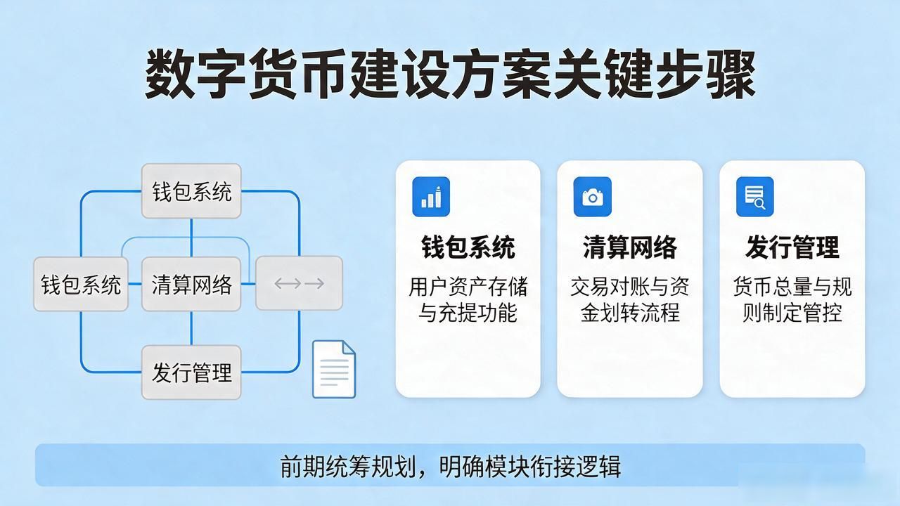 数字货币建设方案怎么做？关键步骤全解析