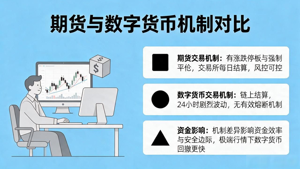 期货和数字货币一样吗