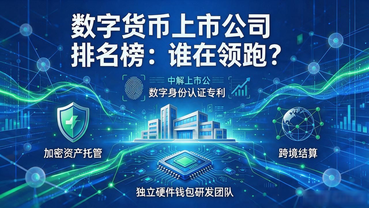 数字货币上市公司排名榜：谁在领跑？