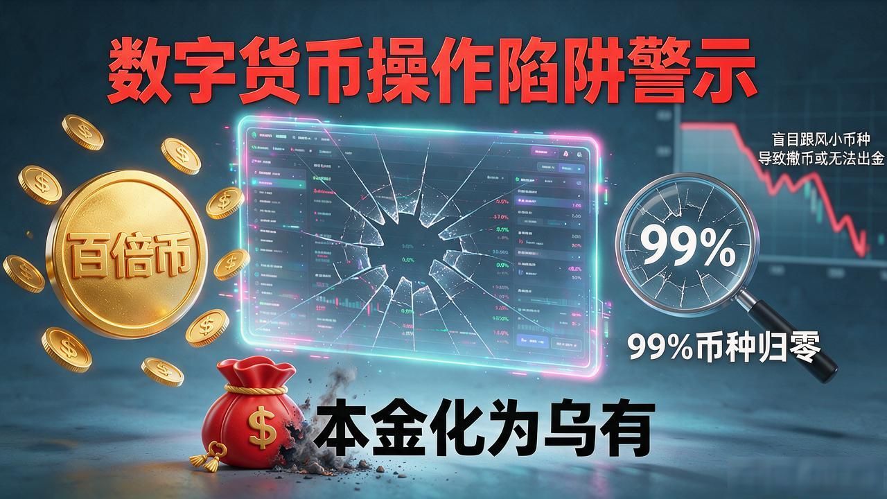 新手看数字货币操作视频，最容易踩的坑是什么