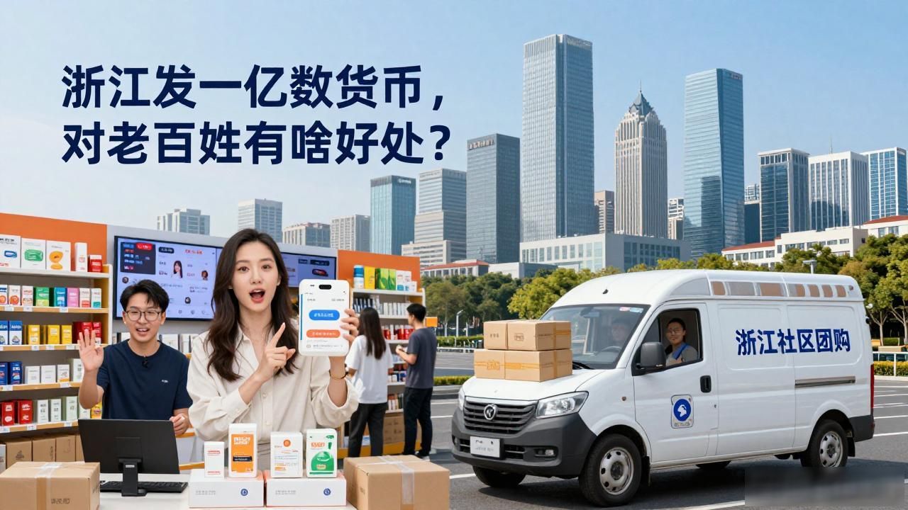 浙江发放一亿数字货币_数字人民币浙江试点_数字人民币红包使用方法