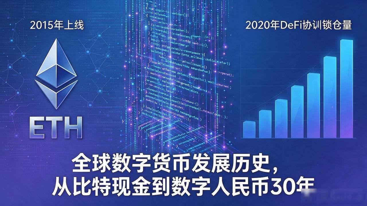 数字货币发展历史与央行数字货币演进_比特币以太坊智能合约技术变革_全球数字货币发展历史