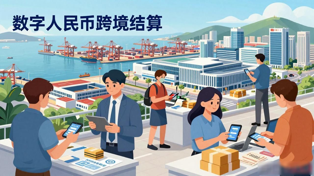 沿海城市数字货币铺开，港口和跨境电商先跑起来了