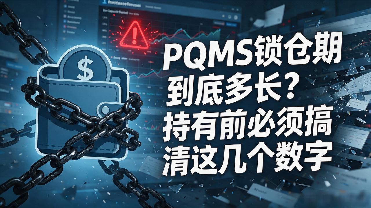 PQMS锁仓期到底多长？持有前必须搞清这几个数字