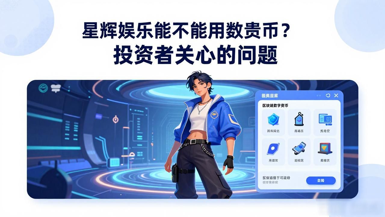 星辉娱乐与数字货币_星辉娱乐游戏资产数字化布局_星辉娱乐是否涉足数字货币领域