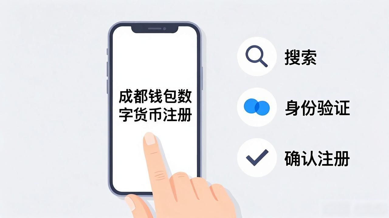 成都钱包数字货币怎么注册？超简单三步搞定
