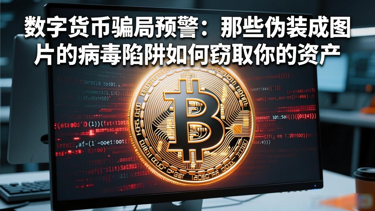 数字货币骗局预警：那些伪装成图片的病毒陷阱如何窃取你的资产