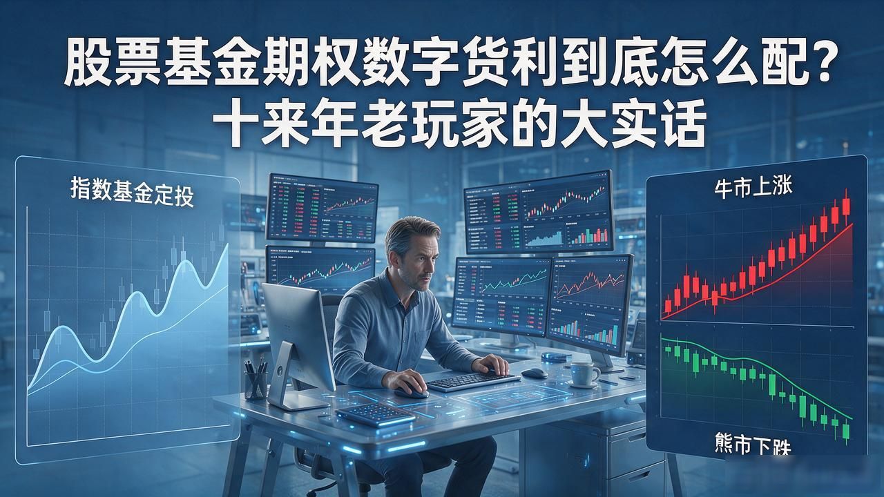 股票基金期权数字货币_股票基金期权数字货币底层逻辑区别_长期持有股票看现金流定投指数基金年化收益