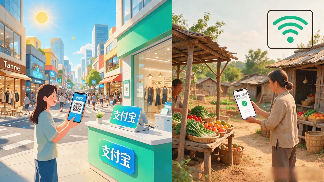 数字货币和支付宝到底啥区别？小店主用了半年说几句大实话