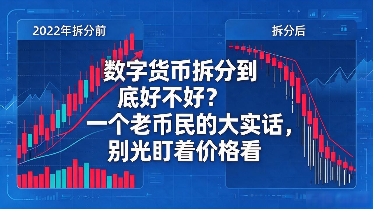 数字货币拆分到底好不好？一个老币民的大实话，别光盯着价格看