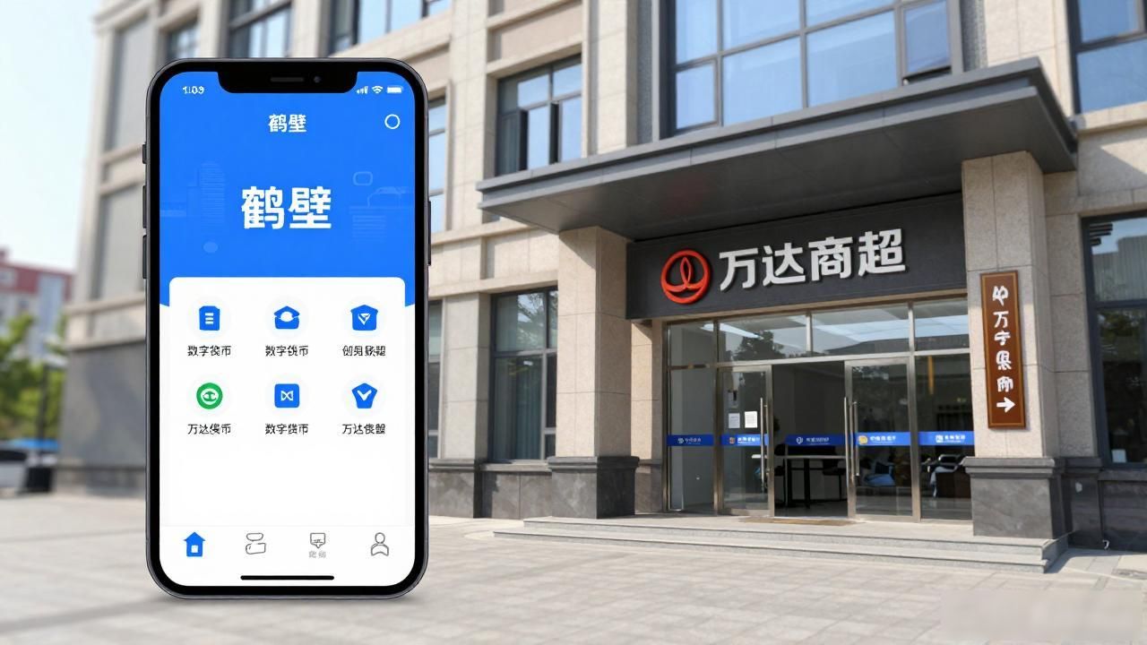 鹤壁没发行过数字货币，但数字人民币在这儿确实能用