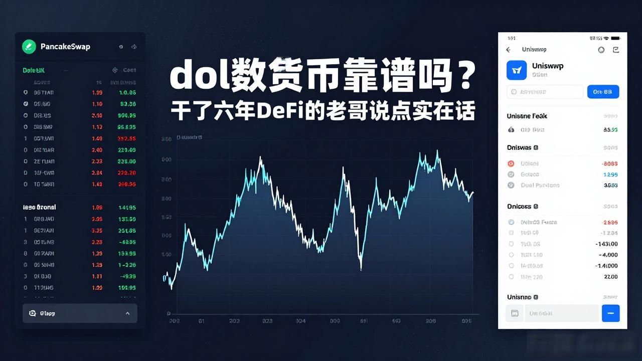 dol数字货币靠谱吗？干了六年DeFi的老哥说点实在话