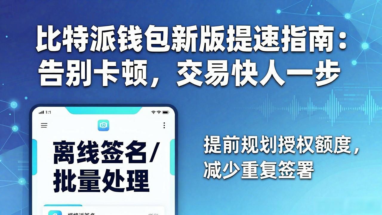 下载比特派钱包app最新版本后，如何优化交易效率？_比特派钱包交易优化_Gas费调整交易速度