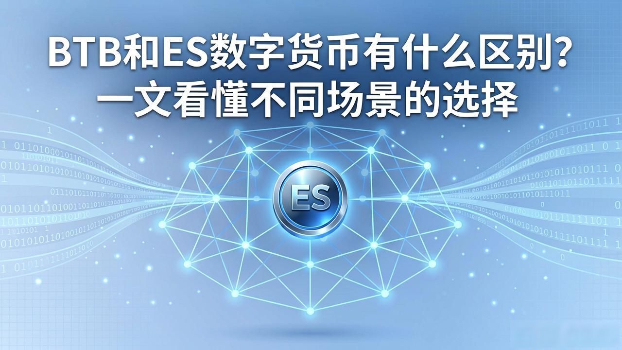 BTB数字货币与ES数字货币区别_BTB和ES数字货币的区别_BTB企业级应用与ES社区驱动发展