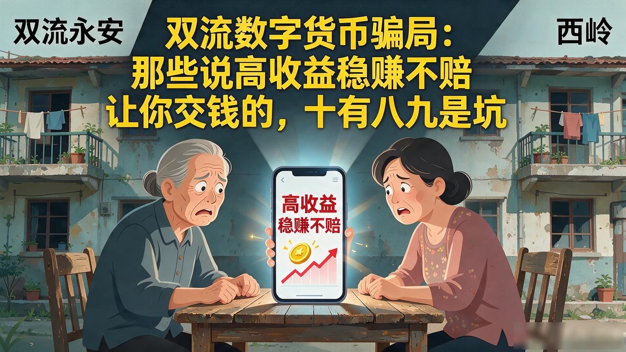 成都双流数字货币理财骗局_双流数字货币骗局_中老年社区区块链投资陷阱