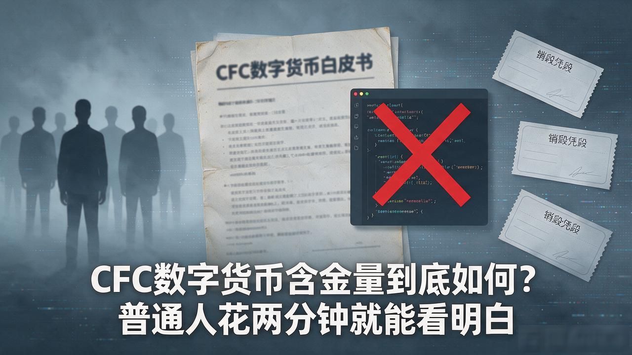 cfc数字货币含金量_CFC项目流动性分析_CFC数字货币投资价值评估