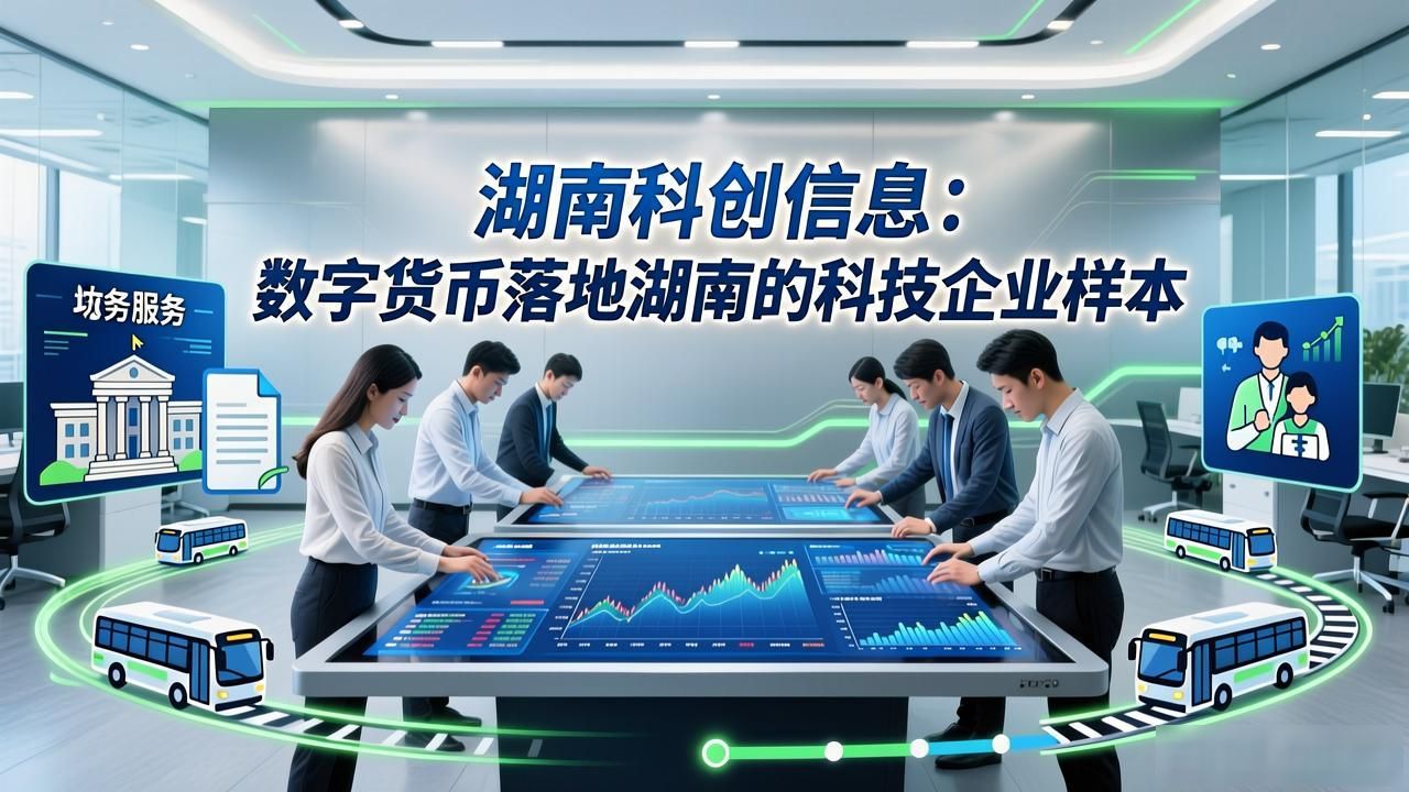 湖南科创信息：数字货币落地湖南的科技企业样本