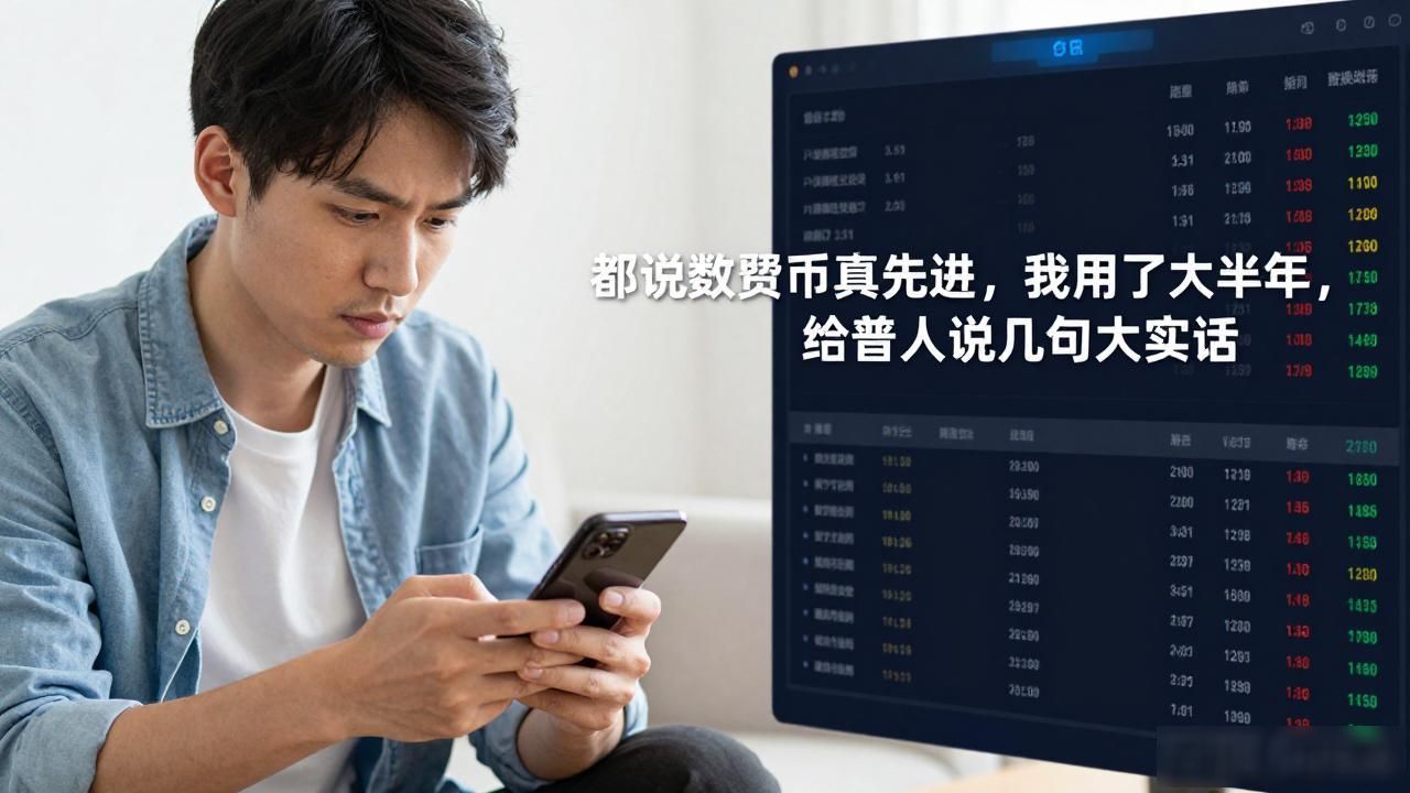 都说数字货币真先进，我用了大半年，给普通人说几句大实话