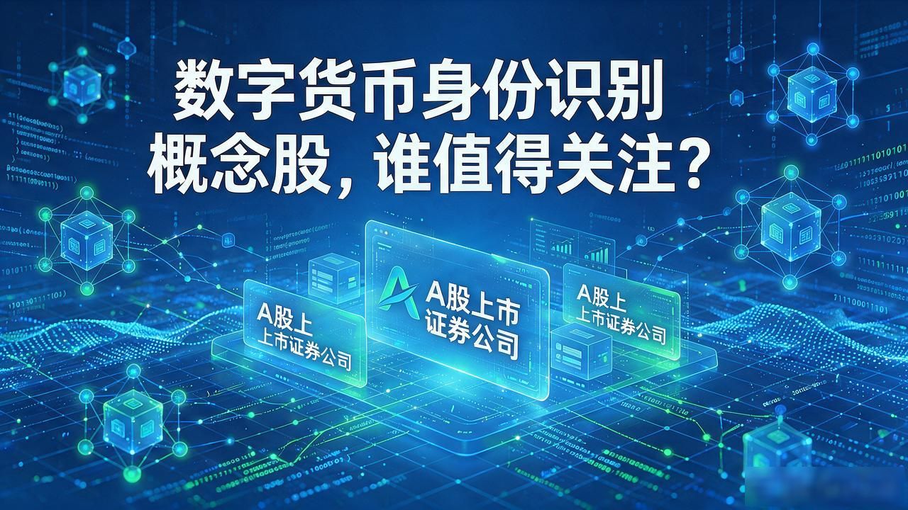 去中心化身份认证技术_数字货币身份识别_数字货币身份识别股票
