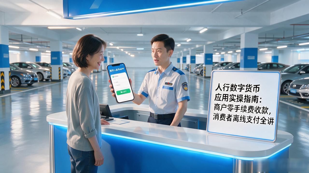 人行数字货币应用实操指南：商户零手续费收款，消费者离线支付全讲