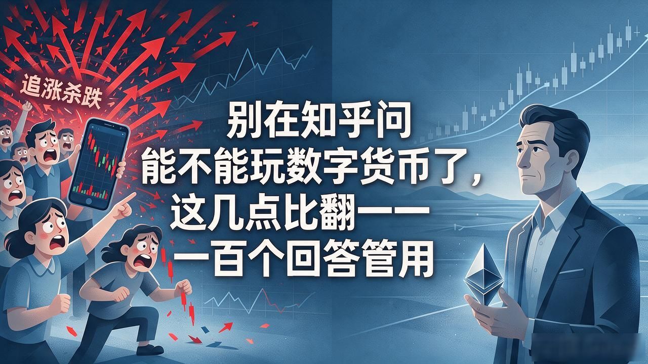 别在知乎问能不能玩数字货币了，这几点比翻一百个回答管用